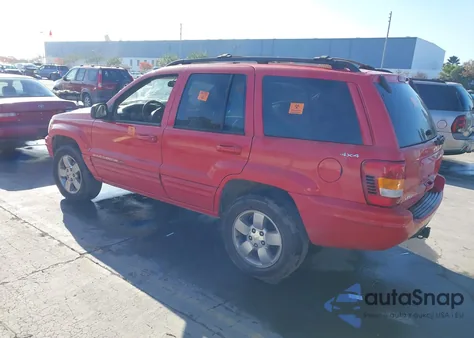 2001 Jeep Grand Cherokee Limited из США, поврежденный, VIN 1J4GW58N01C613272
